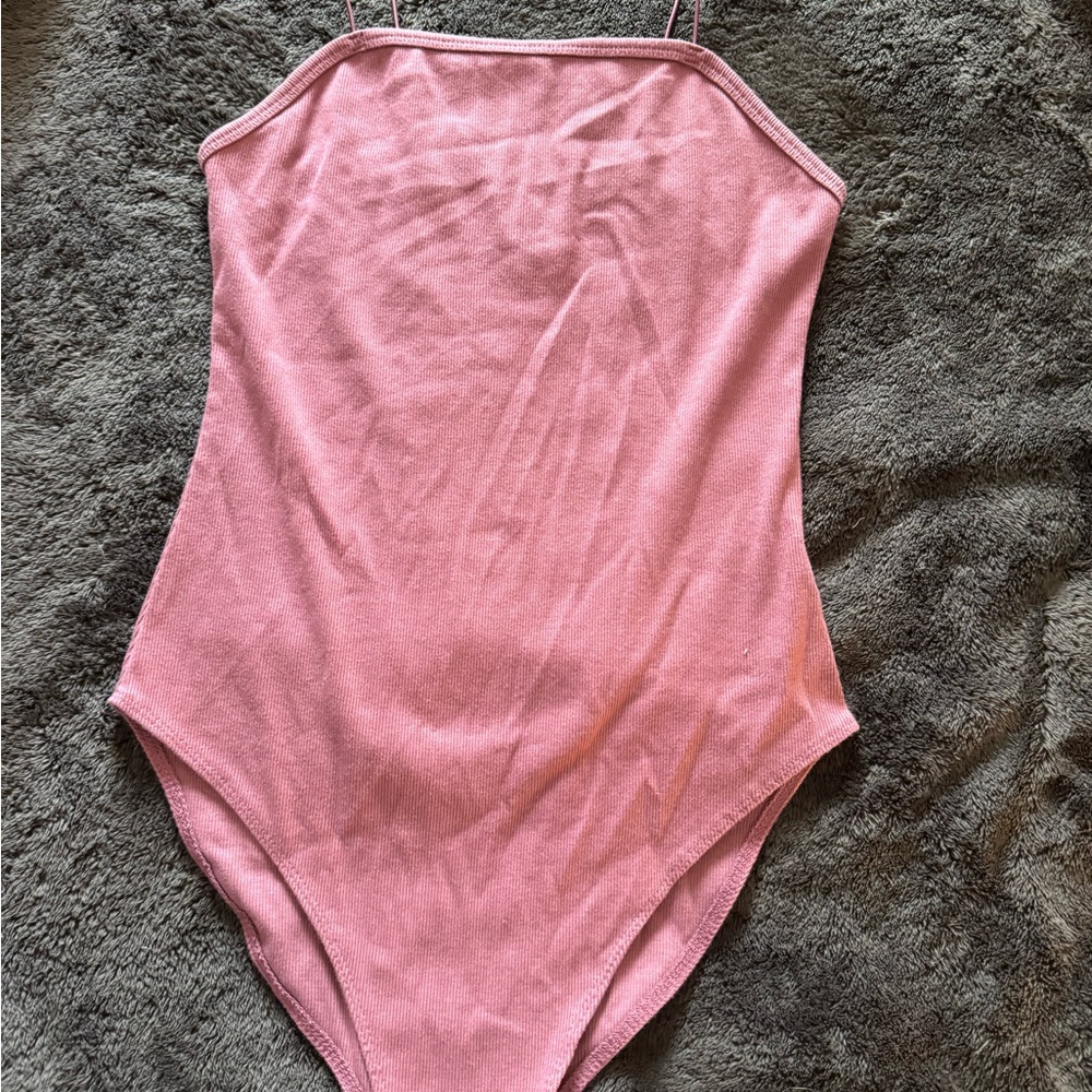 Wild Fable Pink womens Bodysuit